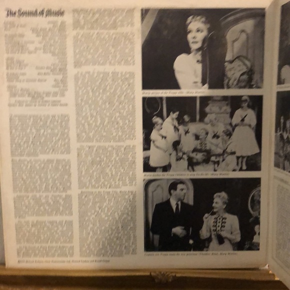 The Sound of Music Original Broadway Cast Soundtrack Vinyl Album - Picture 5 of 6